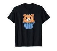 Muffin Hamster Cute Bakery Animal Pun Art | Fun Sweet Nibble T-Shirt