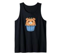 Muffin Hamster Cute Bakery Animal Pun Art | Fun Sweet Nibble Tank Top