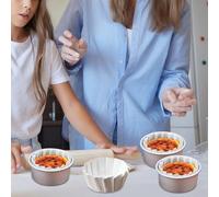 Muffin Liners - 50 Pieces Oilproof Supplies, High-Wall Baking Paper for Cupcakes, Kitchen Accessory for Home Bakers, Dessert Table Item, Serving Component for Birthday, Holiday and Family Gatherings