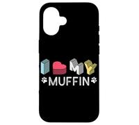Muffin Personalized Dog Name Muffin Pet Lover Case for iPhone 16