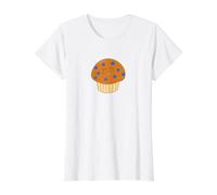 Muffin Top Value Graphic T-Shirt, Women, White, L
