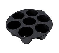 Muffin Trays for Baking | 7 Cups Silicone Muffin Pan | Yorkshire Pudding Tray | Cupcake Tray | Air Fryer Cake Molds Muffin Cake Cups Silicone Cupcake Moulds