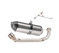 Muffler Exhaust High Performance Original Universal Motorcycle Muffler Exhaust For MT-07 For NI&NJA400 For CBR500 Double Hole For 51mm
