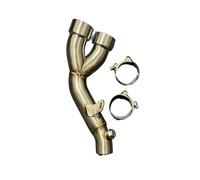 Muffler Exhaust Pipe Fit For R6 YZF R6 2006-2020 Exhaust Muffler Mid Pipe Link Motorcycle Link Muffler Pipe Silencer Eliminator Exhaust Muffler