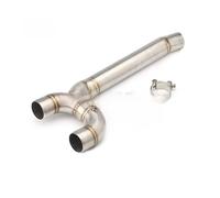 Muffler Exhaust Pipe For FZ6 FZ6N FZ6S 2004-2009 Exhaust Motorcycle Mid Pipe Connect Motorbike Connect Tube Tail Exhaust Muffler