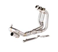 muffler exhaust pipe Modify Motorcycle Full Exhaust For XSR900 MT09 FZ09 2014-2017 Middle Link Pipe Slip On Muffler Manifold Connect Header