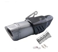 Muffler Exhaust Pipe Universal Motorcycle Exhaust Muffler 51mm For R6 R3 MT07 RC 390 Fit For Ninja Z400 Z900 ZX6R ER6N(G)