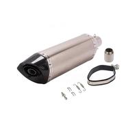 muffler exhaust Slip 470mm 570mm Exhaust Motorcycle Pitbike Muffler Moto Pipe Modified Exhaust Pipe Motorcross For TMAX530 TMAX 500 530 AK550