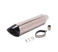muffler exhaust Slip 470mm 570mm Exhaust Motorcycle Pitbike Muffler Moto Pipe Modified Exhaust Pipe Motorcross For TMAX530 TMAX 500 530 AK550