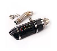 muffler exhaust Slip FOR NC700SX NC750XS Until 2019 Slip On 51mm Motorcycle Exhaust Muffler Pipe Escape Mid Link Connect Tuber With DB Killer