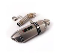muffler exhaust Slip FOR NC700SX NC750XS Until 2019 Slip On 51mm Motorcycle Exhaust Muffler Pipe Escape Mid Link Connect Tuber With DB Killer