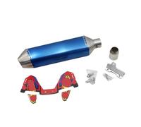 muffler exhaust Slip Length 470mm Inlet 51mm Motorcycle FMF 4T Exhaust Muffler Pipe Escape Moto Universal With DB Killer Exhaust Muffler