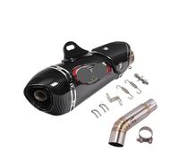 muffler exhaust Slip Slip On For GSX-S750 BK750 GSR750 GSX S750 2017-2021 Motorcycle Exhaust DB Killer Link Pipe Exhaust Pipe Tailpipe