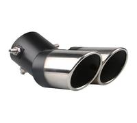 Muffler Exhaust Tail Tip For BMW E82 For 1 Series Coupe 118d 2007-2013 Stainless Steel Car Exhaust Muffler Tip Pipes Covers(A)