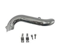 Muffler Heat Shield Chrome Motorcycle Exhaust Pipe Header Heat Shield Cover Guard Fit For HONDA CT70 Heat shields Exhaust Heat Shield