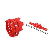 Muffler Protector Cove Universal Exhaust Protection Cover Motorcycle Exhaust Muffler Silencer Protector Guard Fit For KTM SX EXC Exhaust Heat Shield(Red)