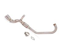 Muffler Section Mid Link Pipe For CBF190TR CB190R 2019 2020 Motorbike Exhaust End Silencers Modified Escape Front Middle Link Pipe 51mm Muffler Motorcycle Exhaust