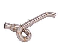 Muffler Section Mid Link Pipe For Kawaskai ZX-10R Zx10r 2009-2020 Slip On Escape System Middle Pipe Connect 50.8mm Muffler Motorbike Exhaust End Silencers Motorcycle Exhaust