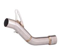 Muffler Section Mid Link Pipe For Mon&ster 821 1200 1200S 2014-2016 Motorcycle Exhaust Escape Modiifed 51MM Middle Link Pipe Muffler Motorcycle Exhaust