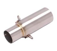 Muffler Section Mid Link Pipe For Piaggio MP3 125 2008-2014 For BEV&ERLY 300 2009-2016 X10 2012-2016 Motorcycle Exhaust Middle Link Pipe Slip-on Escape Motorcycle Exhaust
