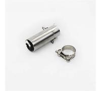 Muffler Silencer 45mm 51mm Slip-on Exhaust Middle Link Pipe Escape Adapter Connect Central Pipe For Yamaha For YZF R6 2006-2019(Style 1)