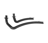 Muffler Silencer For Kawasaki For EN800 For VN800 For Vulcan S 800 For VN400 Motorcycle Slash Cut Exhaust Pipe Baffle With Muffler Silencer(Black)