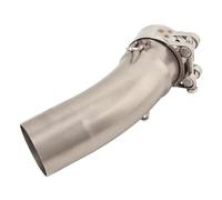 Muffler Silencer For Kawasaki For Zx4r For Zx4rr 2023 Motorcycle Exhaust Middle Connect Pipe Slip On 51mm Muffler(Stainless steel)