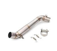 Muffler Silencer Motorcycle Exhaust Escape Muffler For Cbr1000rr For Cbr 1000r 2008-2014 2015 2016 Moto Modified Middle Link Pipe(Silver)