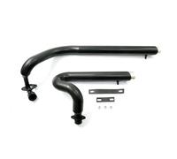 Muffler Silencer Motorcycle Exhaust Vent Pipe For Drag Star For V-star 650 For XVS650 For DS650 For XVS400 650A With Muffler Removable Silencer(Black)