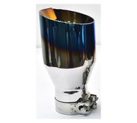 Muffler Tail Pipe 1 Pc Car Stainless Steel Exhaust Edge Slashed Muffler Tip Bevel Angled End Pipe Exhaust Tail Muffler Tip Pipe(ID 63 OD 89 MM)