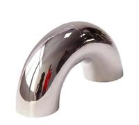 Muffler Tail Pipe 1pcs 304 Elbow 90 Degree Angle Elbow 1.5mm Thick 51m 60mm 63mm 76mm Automobile Exhaust Pipe Tail Pipe Exhaust Pipe Cap(51mm)