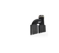 Muffler Tip For A4L A5 A6L Exhaust Dual Tips H Type Modify S Four Out Tail Throat Black Nozzle Stainless Steel Exhaust Pipes(Right in 63mm)