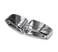 Muffler Tip For BMW For X3 For LCI G01 30i Ix EX For X4 LCI G02 30iX Sport Muffler Nozzle Car Stainless Steel Exhaust Trim Cover Square Exhaust Pipe Car Exhaust Muffler Pipe(Siver)