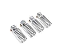 Muffler Tip For BMW M3 E9x E90 E92 E93 80MM EXHAUST TIPS 190mm Muffler Tip Tailpipe Nozzle 4pc Stainless Steel Exhaust Pipes(Silver)