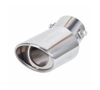 Muffler Tip Pipe For 335d M1 For M-Zero M6 640i 640d E46 E90 F09 1 2 3 4 F-series Car Exhaust Muffler Tip Round Stainless Steel Pipe Tail End Pipe(A)