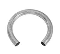 Muffler Tip Universal 1000mm Car Flexible Exhaust Pipe Vent Hose Quick Repair Tube Smoke Tubes Exhaust Vent Pipe Exhaust Tip (Color : 45mm ID 49mm OD)