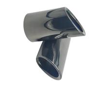 Muffler Tips 2PC For CC 2012-2015 Exhaust Muffler Tips Car tailpipe(Titanium black)