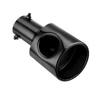 Muffler Tips Exhaust Tip Universal for Civic 10th Gen 4dr Sedan 2016 2017 Exterior Accessories Rear Exhaust Muffler Tip End Pipe(Blue Black)