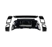 Muffler Tips Rear Bumper False Tail Throat Exhaust Pipe Trim Kit For Land For Rover year Model Dynamiv Style L538(Black kit)