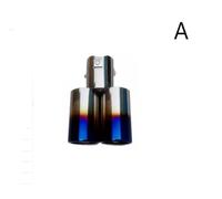 Muffler Tips Universal Car Accessories Exhaust pipe muffler tail throat for REIZ for PRIUS for COROLLA for highlander(Gold)