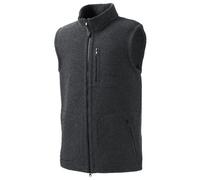 Mufflon - Ivo - Merino vest size S, black/grey