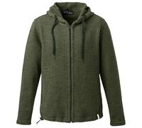 Mufflon - Kian - Merino hoodie size S, olive