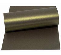 Mufira Pearlescent 300gsm Single Sided A4 Card 10 Pack Perfect for Art & Crafts & Card Making - Dazzle Gold