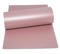 Mufira Pearlescent 300gsm Single Sided A4 Card 10 Pack Perfect for Art & Crafts & Card Making (Pink Rosa)