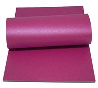 Mufira Sparkling Pearlescent 300gsm Single Sided A4 Card 10 Pack Perfect for Art & Crafts - Brilliant Rose Pink