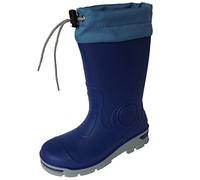 Muflon Boys Wellington Boots 11/11.5 UK Child (Label: 29/30) Blue-String