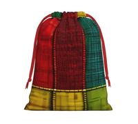 MUFLVDX African Style Patchwork Print Christmas Gift Bags,Multi Purpose Drawstring Gift Pouches,For Xmas,Weddings,Parties,Gifts,Candy