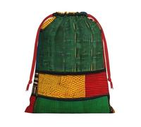MUFLVDX African Style Patchwork Print Christmas Gift Bags,Multi Purpose Drawstring Gift Pouches,For Xmas,Weddings,Parties,Gifts,Candy