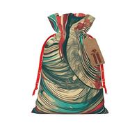 Muflvdx Not All Who Wander Are Lost Print Sacks Drawstring Bags,Gift Bags Reusable Easy To Wrap,For Birthdays,Holidays,Christmas Bags