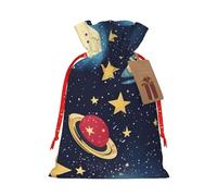 Muflvdx Starry Sky Universe Space Print Sacks Drawstring Bags,Gift Bags Reusable Easy To Wrap,For Birthdays,Holidays,Christmas Bags